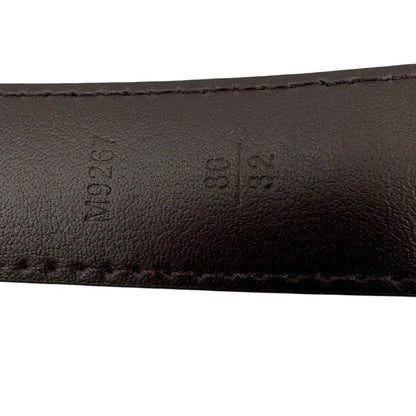 Cintura LV in canvas damier ebene, di lusso, originale, ottime condizioni, usata