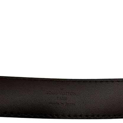 Cintura LV in canvas damier ebene, di lusso, originale, ottime condizioni, usata