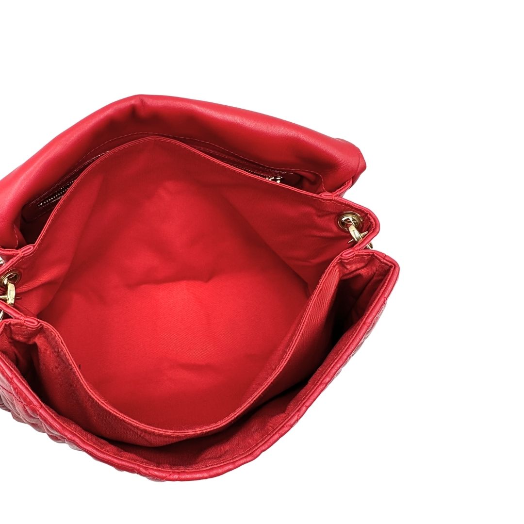 Borsa Christian Dior Cannage Delidior rossa