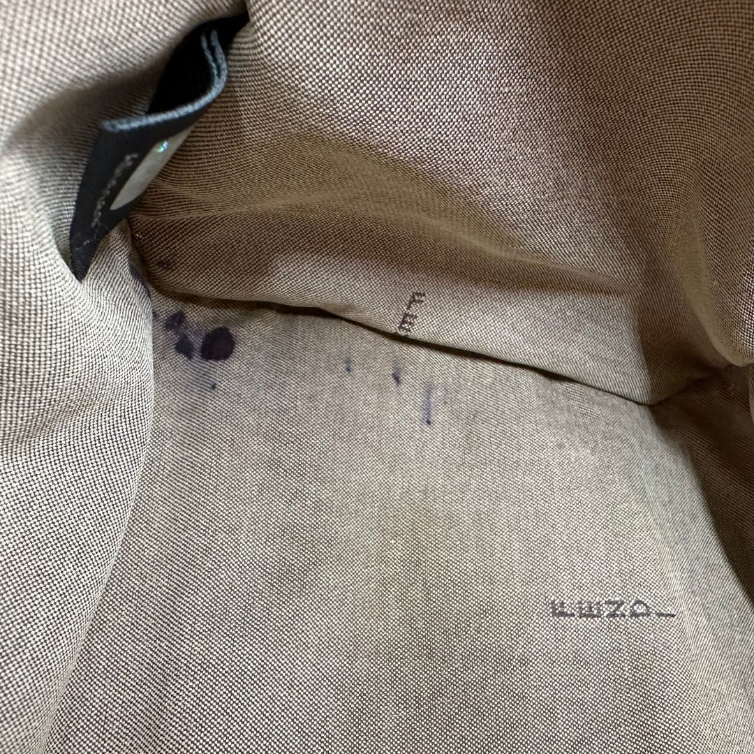 interno Tote Fendi multicolore con trama Zucchino, di lusso, originale, ottime condizioni, usata. 