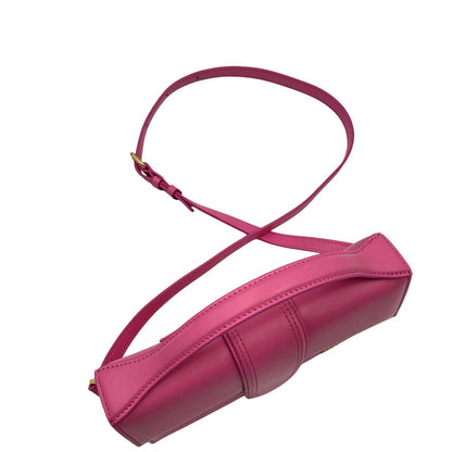  Borsa Jacquemus nella versione Le Grand Bambino neon pink, di lusso, originale, eccellenti condizioni.