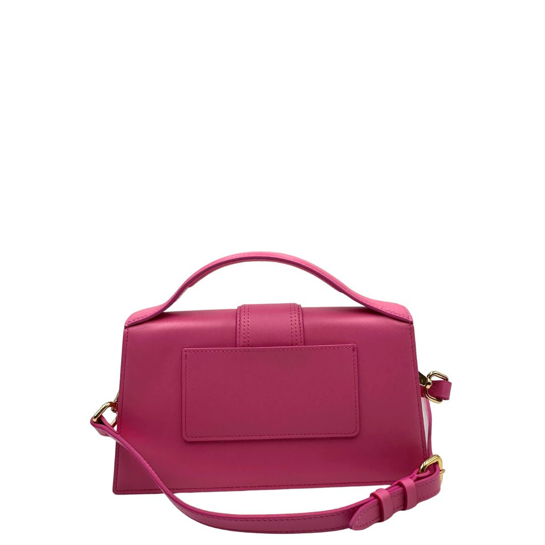  Borsa Jacquemus nella versione Le Grand Bambino neon pink, di lusso, originale, eccellenti condizioni.