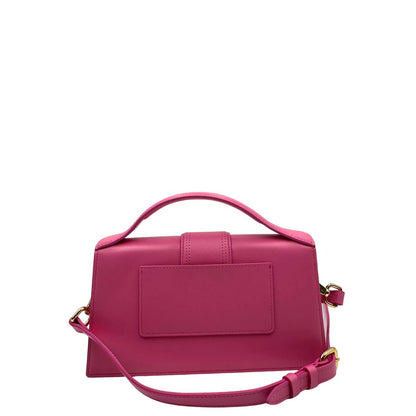  Borsa Jacquemus nella versione Le Grand Bambino neon pink, di lusso, originale, eccellenti condizioni.