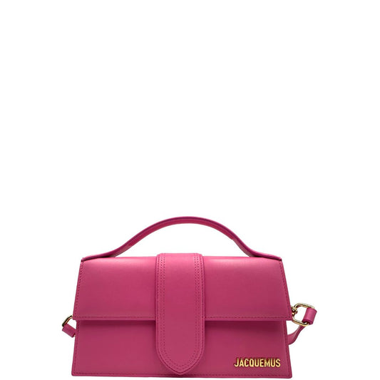  Borsa Jacquemus nella versione Le Grand Bambino neon pink, di lusso, originale, eccellenti condizioni.
