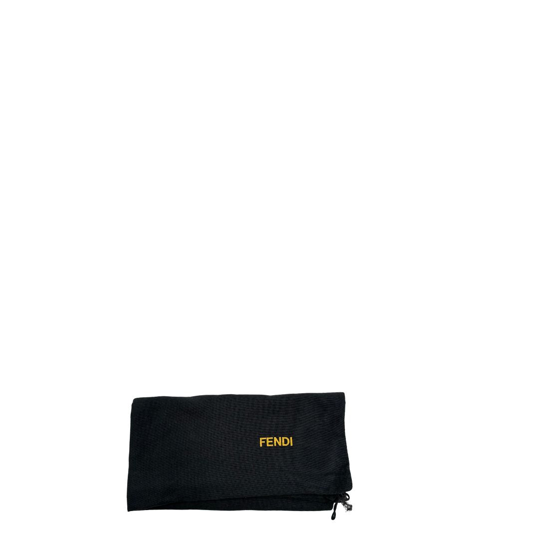 dustbag  Sac Plat Fendi color tabacco trama Zucca, di lusso, originale, ottime condizioni, usata,. 