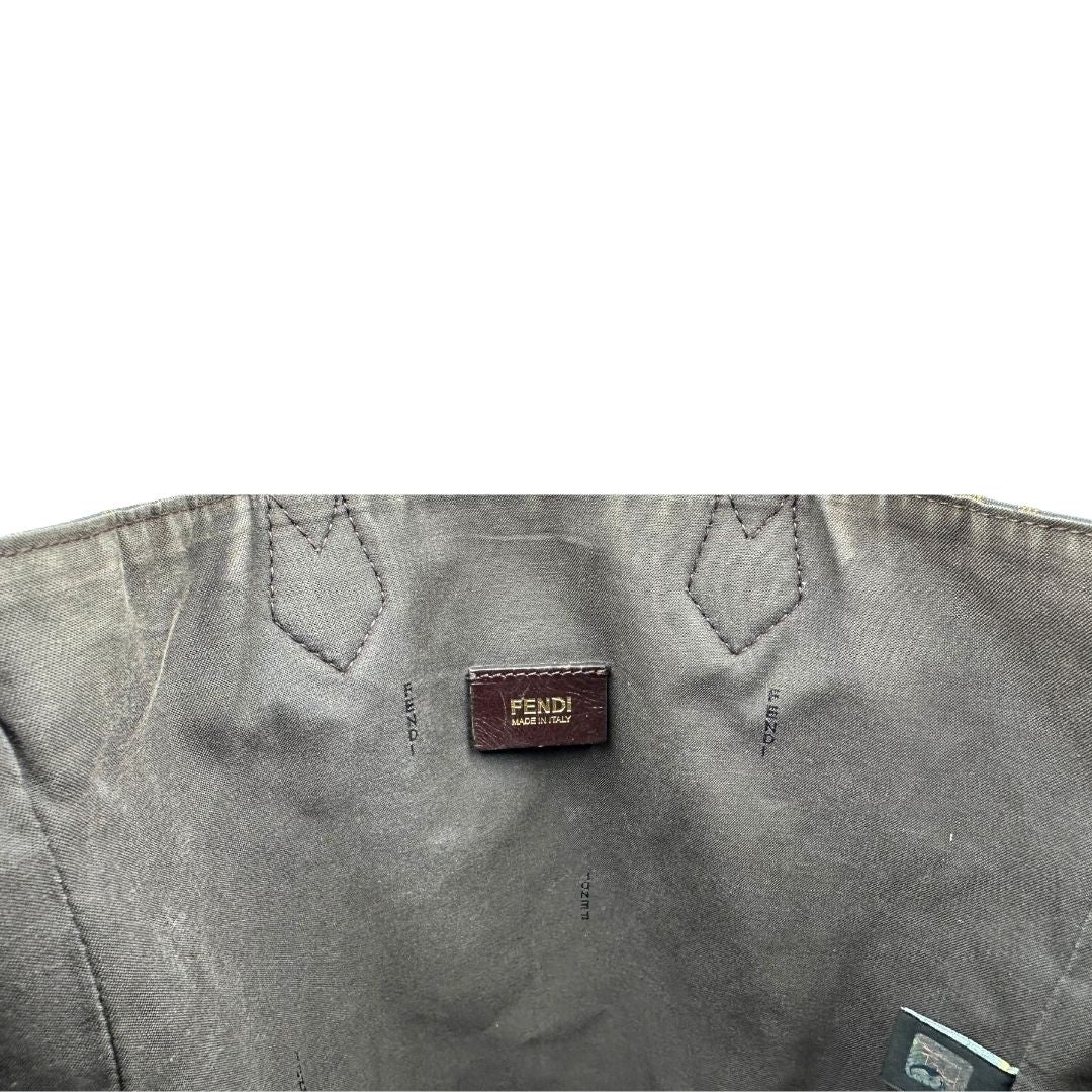 Sac Plat Fendi zucca