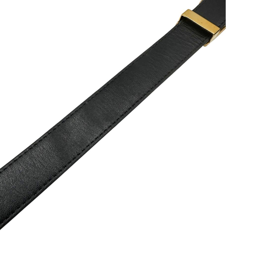 Cintura Dauphine LV in canvas monogram marrone reversibile. Originale, usata, di lusso, in ottime condizioni.