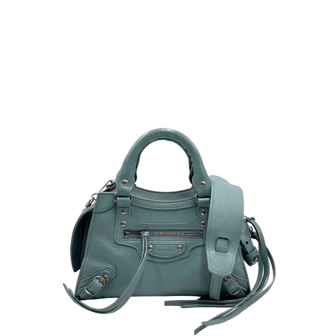 front Borsa Balenciaga Neo Classic City nella versione mini, di lusso, originale, ottime condizioni, usata. 
