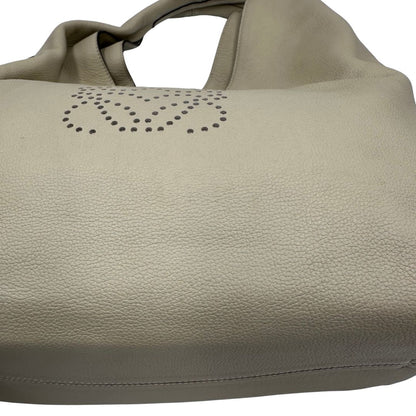 Hobo Loewe in pelle beige, di lusso, originale, ottime condizioni, usata. 