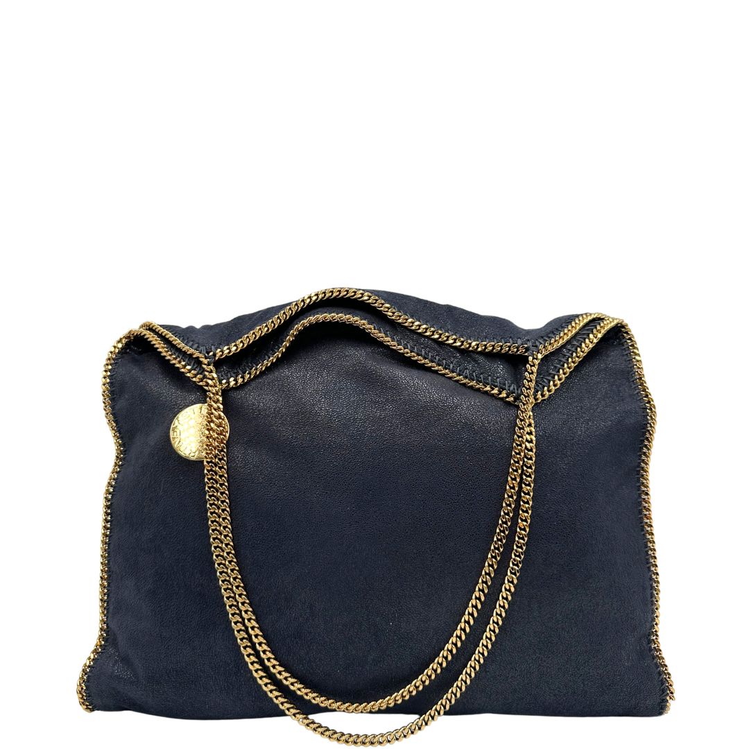 front  Borsa Falabella nella versione fold over tote, di lusso, originale, ottime condizioni, usata. 