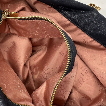 interno  Borsa Falabella nella versione fold over tote, di lusso, originale, ottime condizioni, usata. 