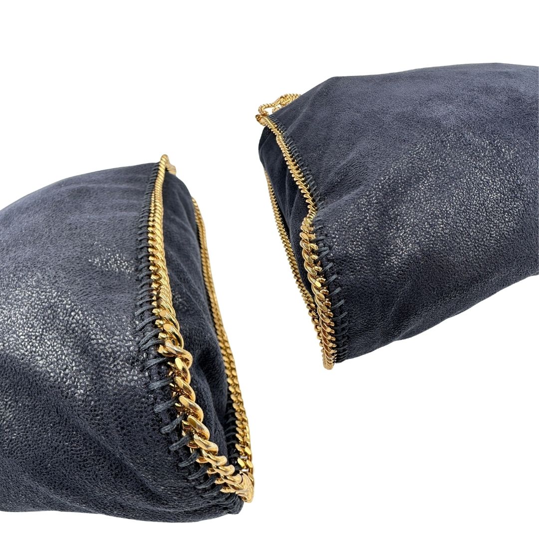 angoli  Borsa Falabella nella versione fold over tote, di lusso, originale, ottime condizioni, usata. 