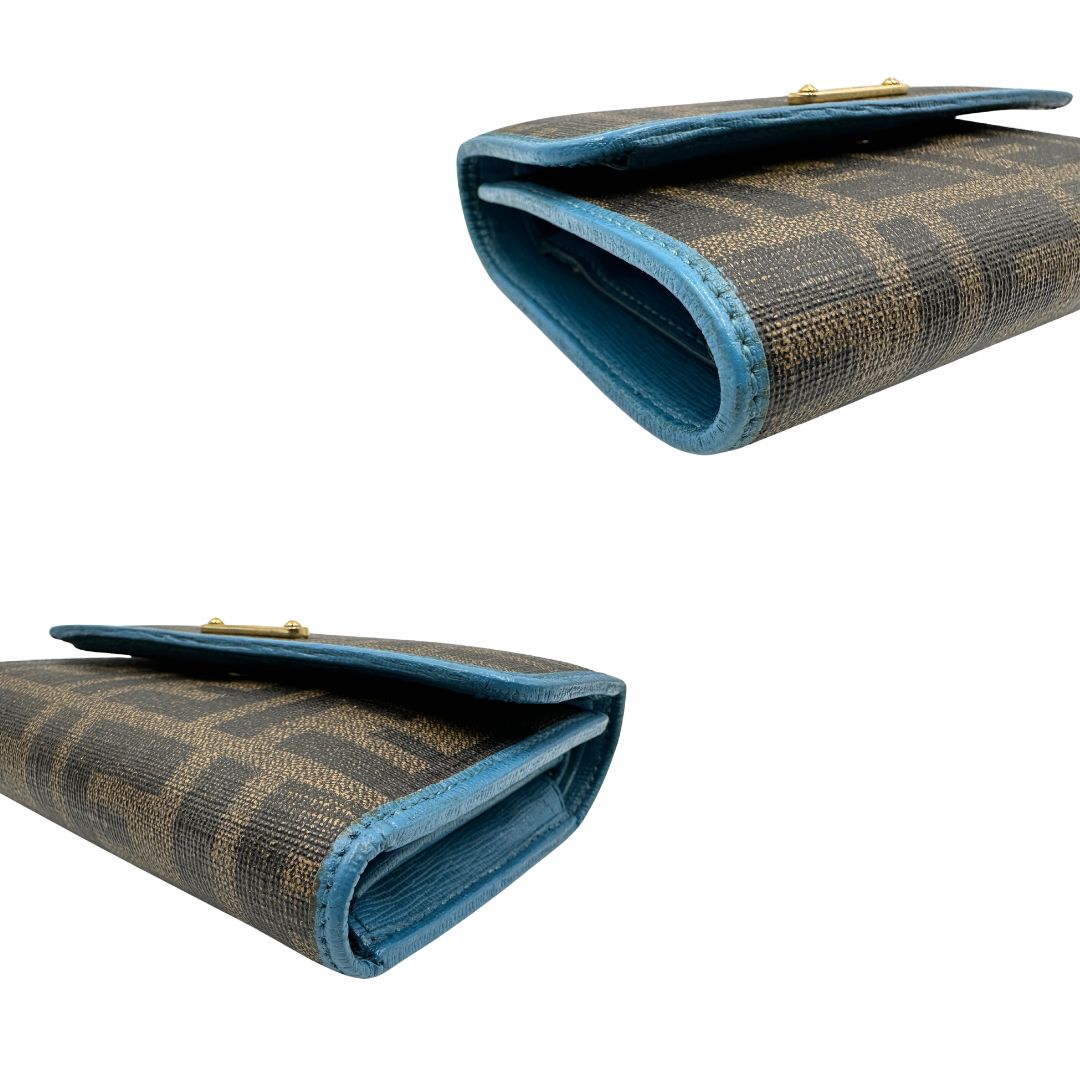 Portafoglio Fendi Zucca marrone