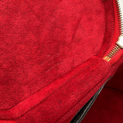 interno  Borsa LV in pelle epi rossa, da portare a mano, di lusso, originale, ottime condizioni, usato