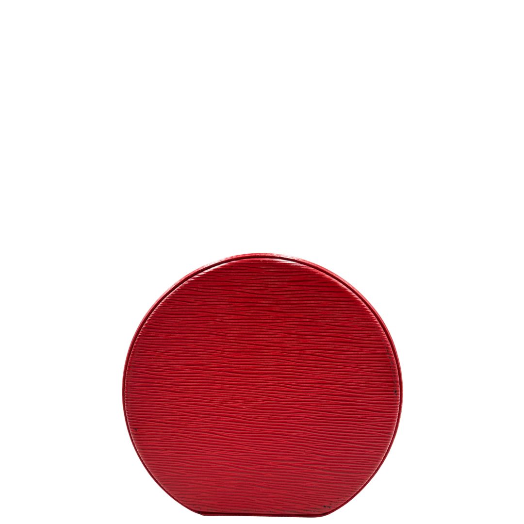 base  Borsa LV in pelle epi rossa, da portare a mano, di lusso, originale, ottime condizioni, usato. 