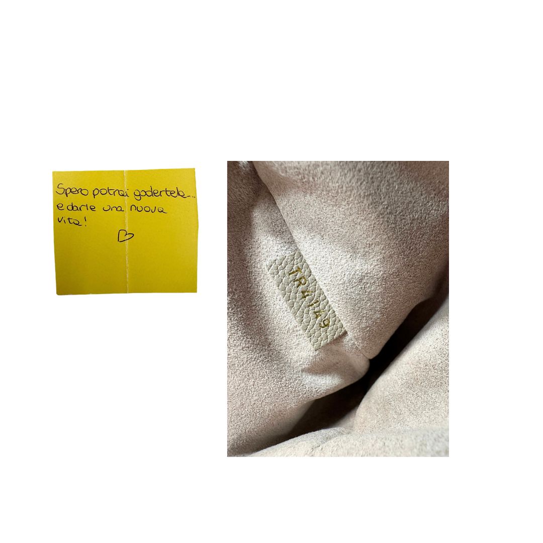Codice, Borsa Vavin LV in pelle color fango monogram Empreinte, munita di una tracolla scorrevole con spallacci in pelle.