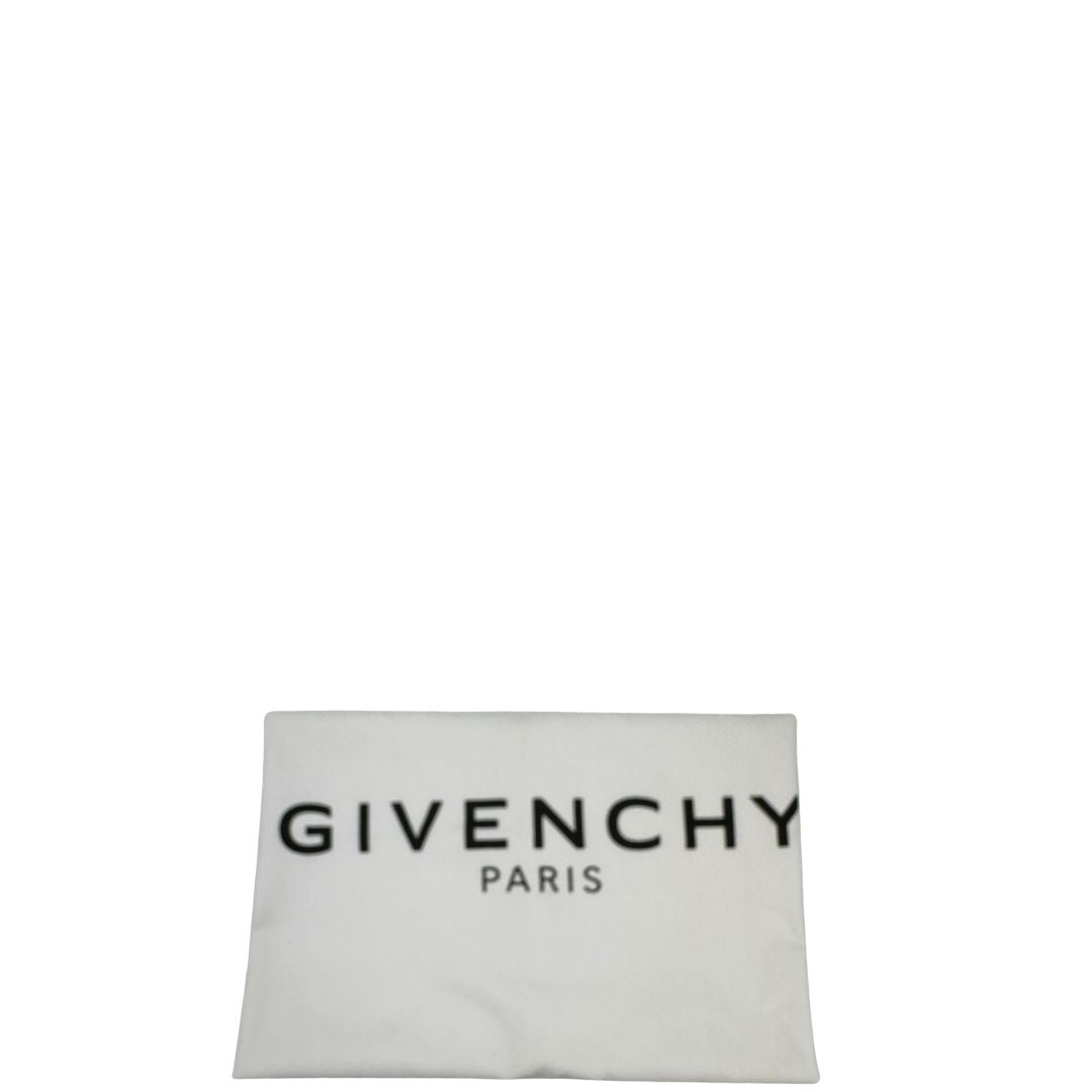 dustbag Shopping Givenchy in pelle nera con pois multicolore, di lusso, originale, ottime condizioni, usata, originale.