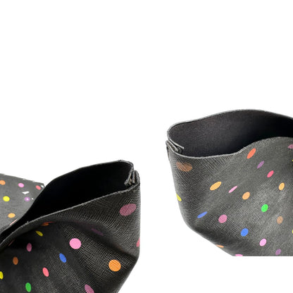 Shopping Givenchy in pelle nera con pois multicolore, di lusso, originale, ottime condizioni, usata, originale. 