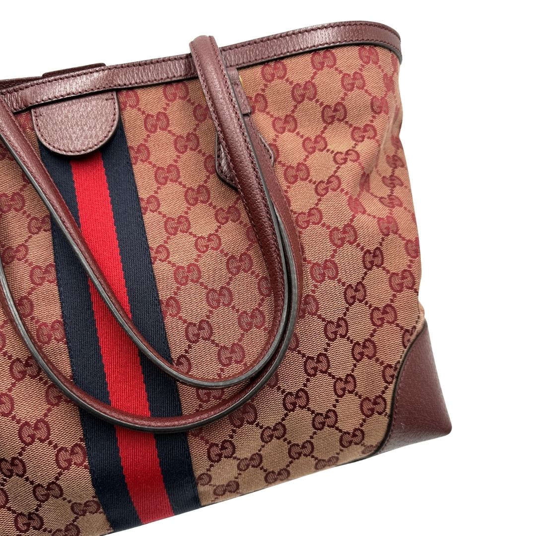 Shopping Gucci Ophidia Web bordeaux