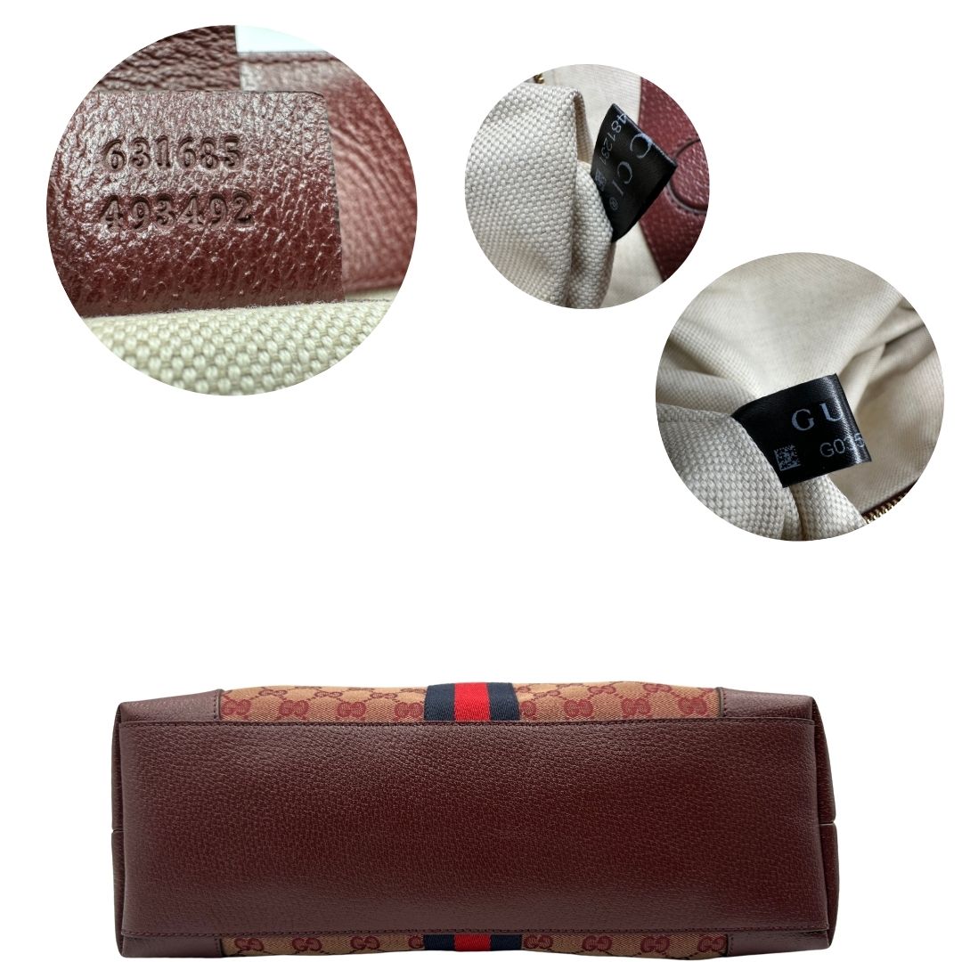 Shopping Gucci Ophidia Web bordeaux