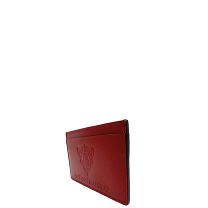 Portacarte Gucci GG in pelle bordeaux. Originale, usato, di lusso, in ottime condizioni.