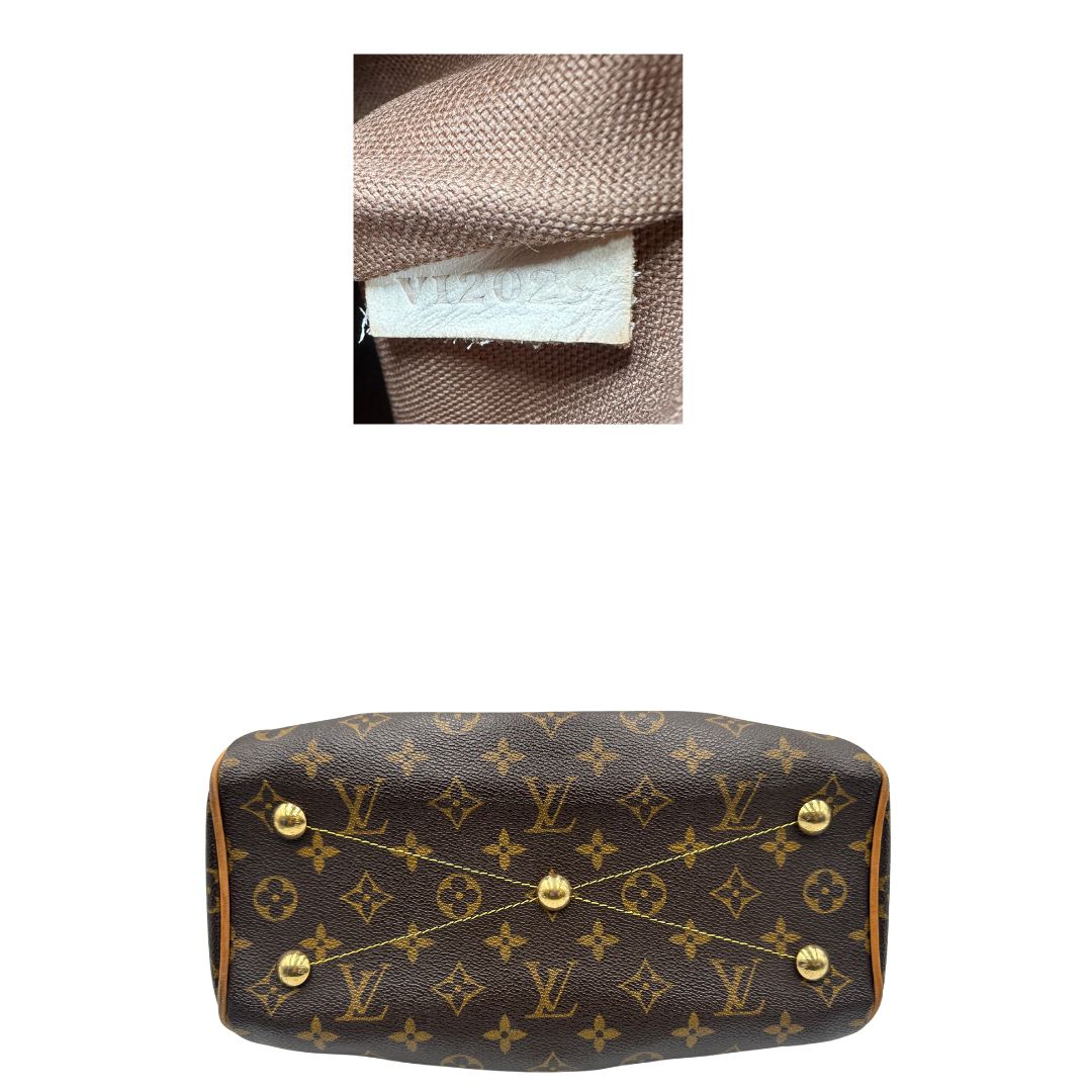 base  Borsa LV Tivoli nella versione PM, di lusso, originale, ottime condizioni, usata. 