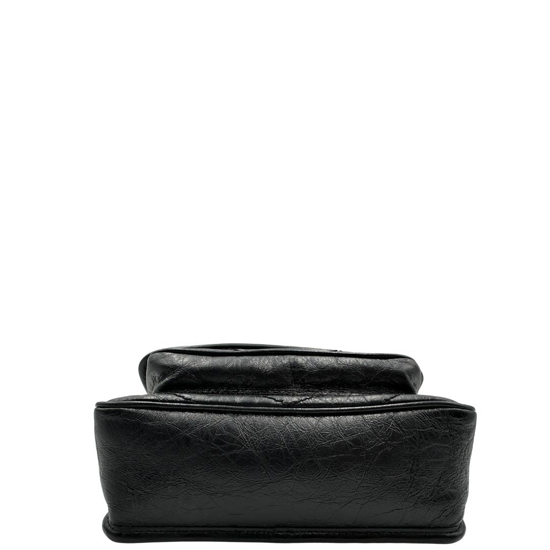 base Borsa Niki Saint Laurent nera nella versione baby, di lusso, originale, ottime condizioni, usata.