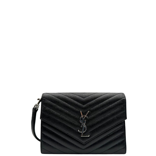 Pochette Cassandre Saint Laurent nera