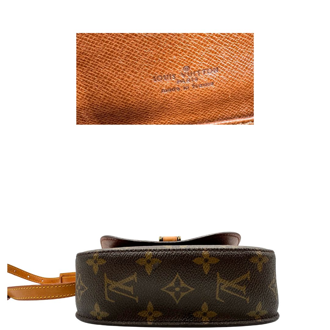 base Borsa Saint Cloud LV in canvas monogram, indossabile a tracolla, di lusso, originale, ottime condizioni, usata. 