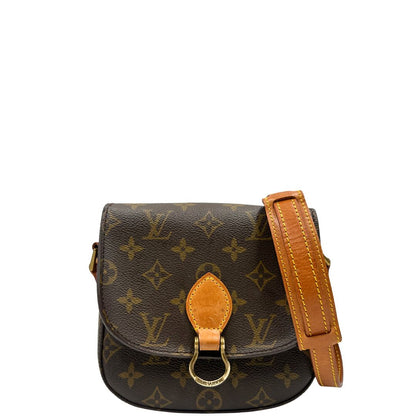 front Borsa Saint Cloud LV in canvas monogram, indossabile a tracolla, di lusso, originale, ottime condizioni, usata. 
