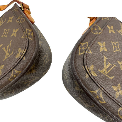 angli Borsa Saint Cloud LV in canvas monogram, indossabile a tracolla, di lusso, originale, ottime condizioni, usata. 