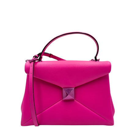 Borsa Valentino Garavani One Stud fucsia