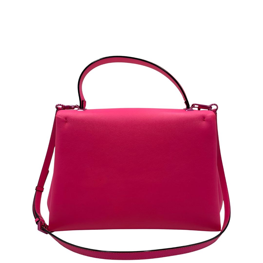 Borsa Valentino Garavani One Stud fucsia