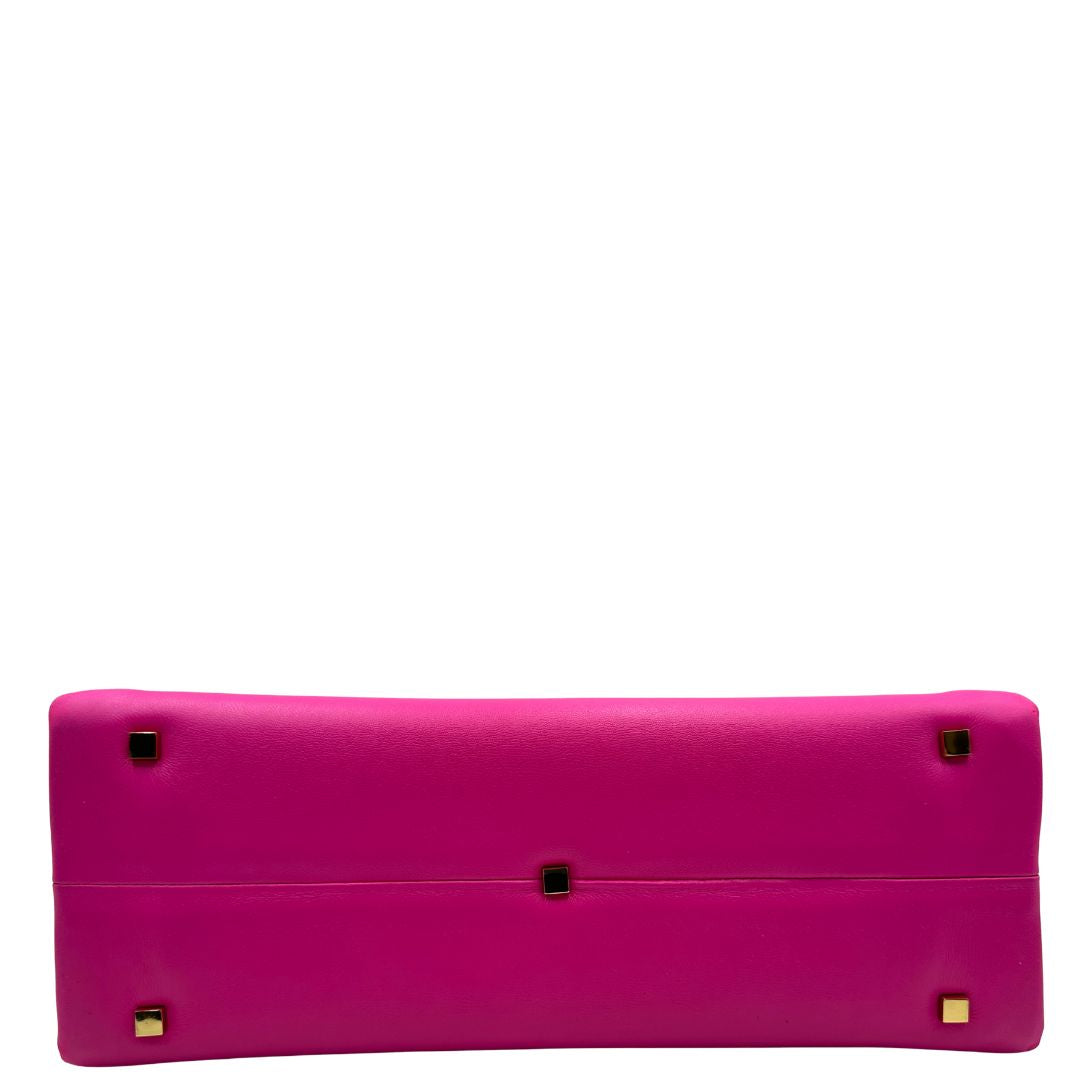 Borsa Valentino Garavani One Stud fucsia