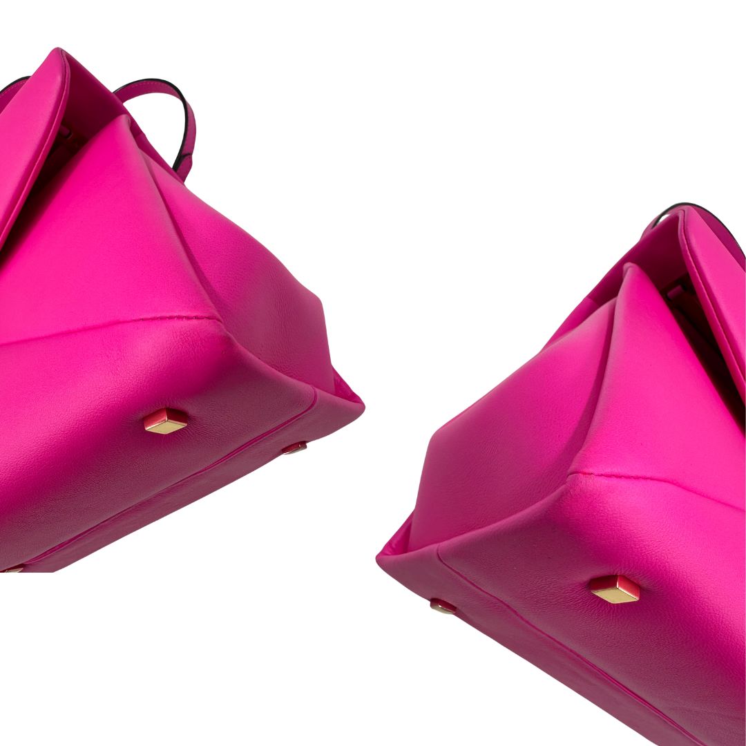 Borsa Valentino Garavani One Stud fucsia