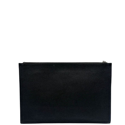 retro  Pochette Antigona Givenchy in pelle martellata nera, di lusso, originale, ottime condizioni, usata. 
