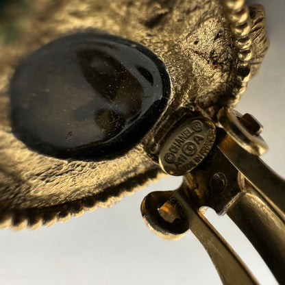 Orecchini Chanel dorati