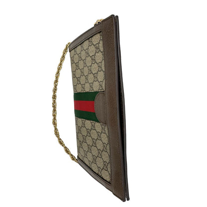 chiusura Tracolla Ophidia GG con iconica striscia Web verde e rossa, di lusso, originale, ottime condizioni, usata.