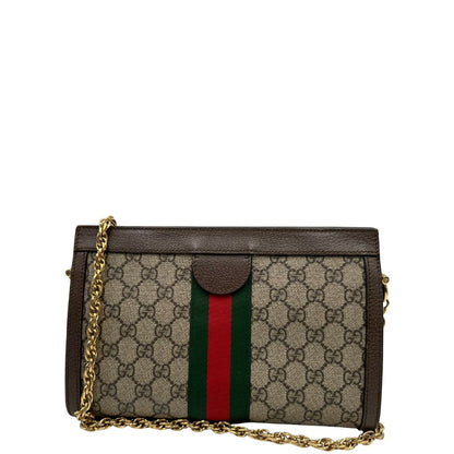 Retro, Tracolla Ophidia GG con iconica striscia Web verde e rossa, di lusso, originale, ottime condizioni.