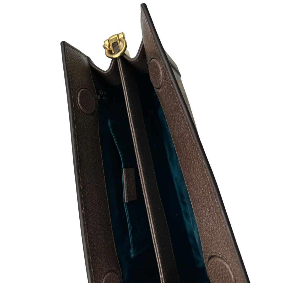 Interno, Tracolla Ophidia GG con iconica striscia Web verde e rossa, di lusso, originale, ottime condizioni.