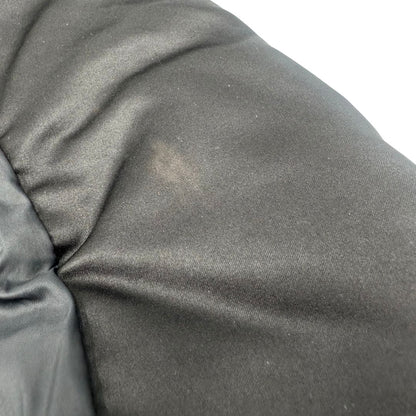 Giubbino Moncler trapuntato nero, di lusso, originale, ottime condizioni, usato.
