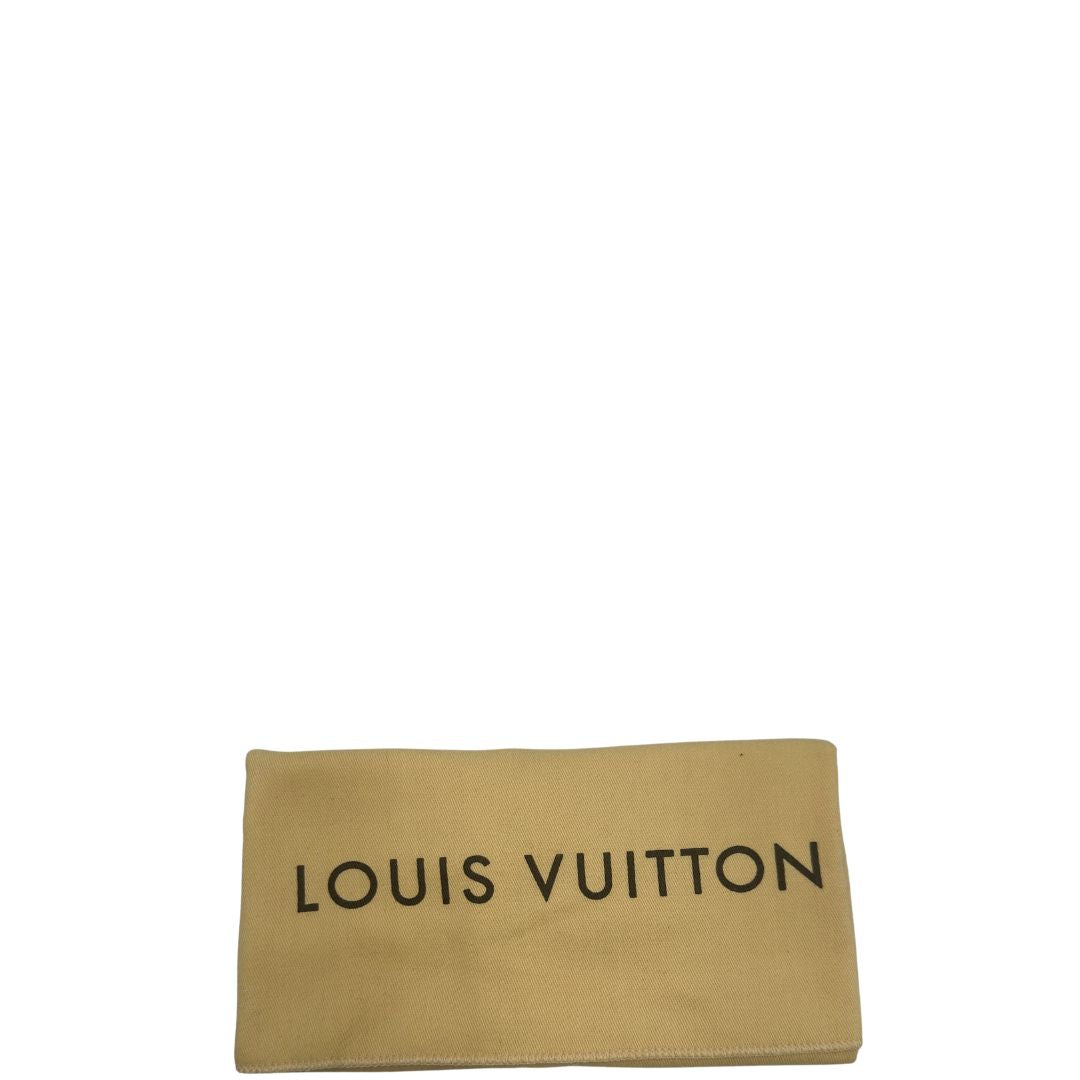 dustbag  Borsa LV strutturata in tela monogram e vacchetta naturale, nella misura PM, di lusso, originale, ottime, condizioni, usata.