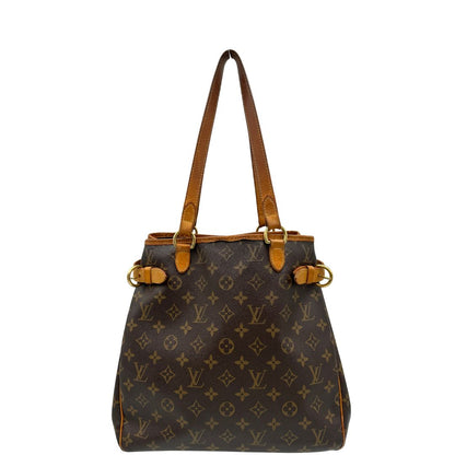 front Borsa LV in canvas monogram e finiture in vacchetta naturale, di lusso, originale, ottime condizioni, usata. 