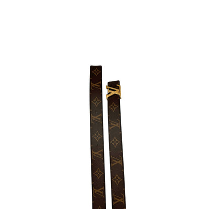 Cintura LV in canvas monogram marrone reversibile, di lusso, originale, ottime condizioni, usata.