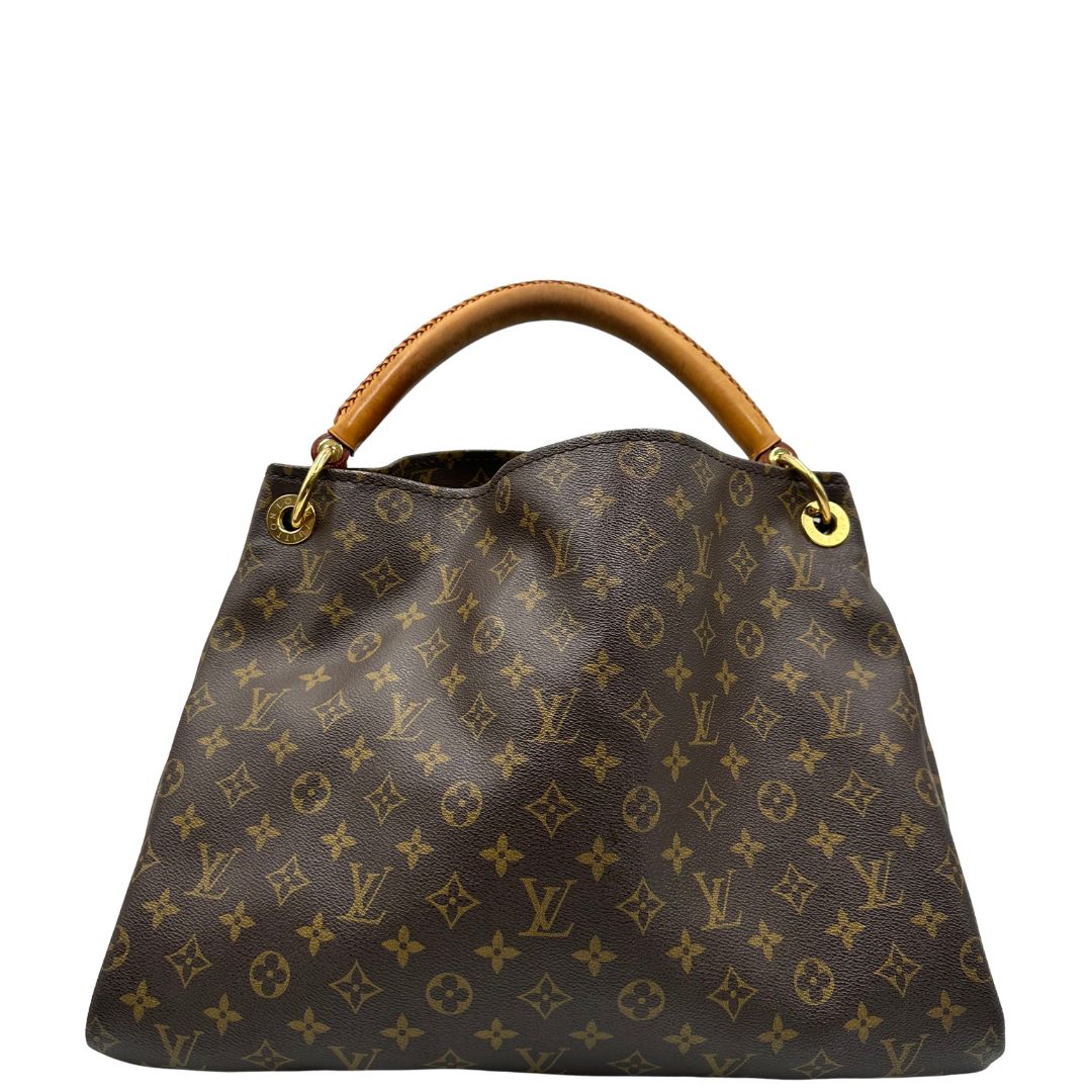 retro  Borsa LV Artsy in canvas monogram, indossabile a spalla o da portare a mano, di lusso, originale, ottime condizioni, usata