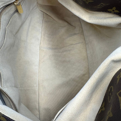 interno  Borsa LV Artsy in canvas monogram, indossabile a spalla o da portare a mano, di lusso, originale, ottime condizioni, usata