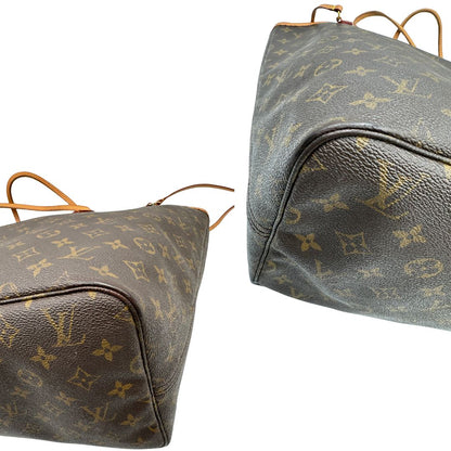 angoli Louis Vuitton Neverfull nella versione GM in canvas monogram, di lusso, originale, ottime condizioni, usata. 