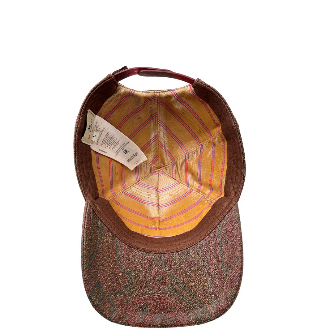 Cappello Etro con trama Paisley, di lusso, originale, eccellenti condizioni, usato
