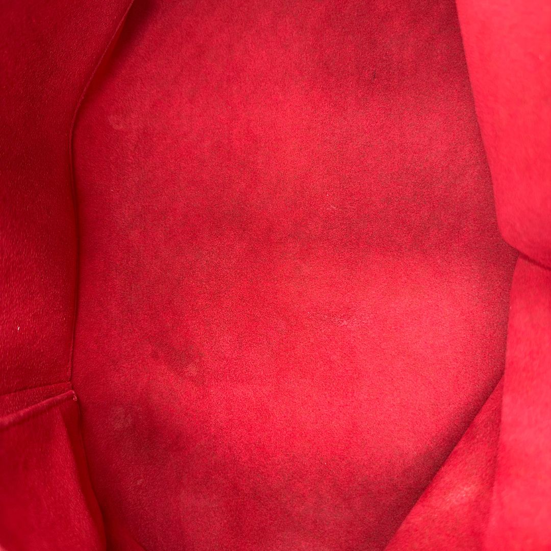 interno Borsa LV in canvas Damier Ébène nella versione GM, di lusso, originale, ottime condizioni, usata.
