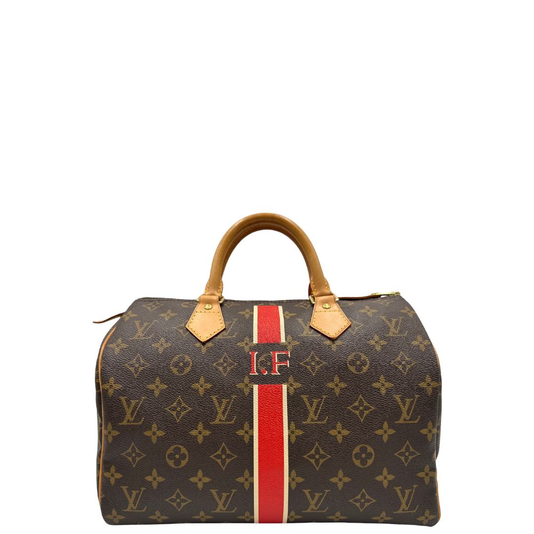 front  Speedy Louis Vuitton monogram nella misura 30, di lusso, originale, ottime condizioni, usato. 